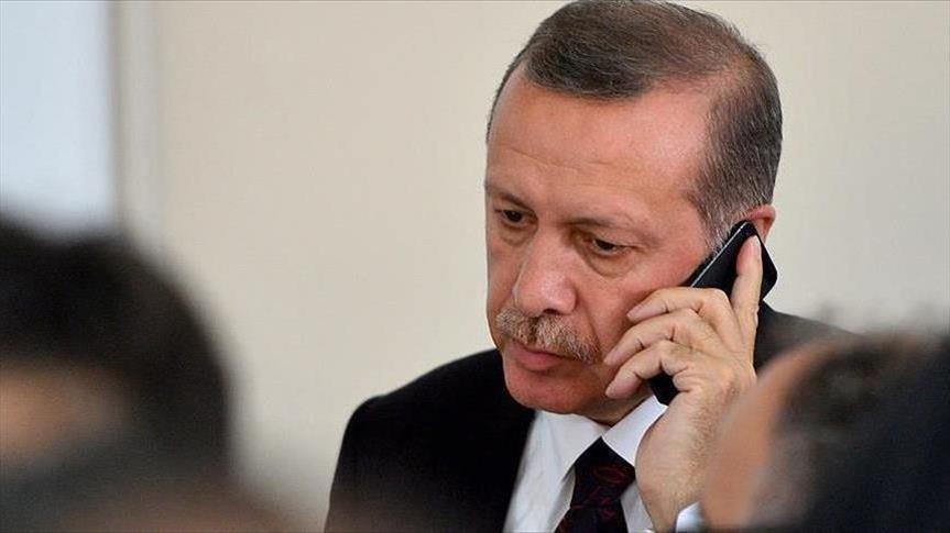 "أردوغان" يهنئ "عباس" بانتخابه رئيسا لفتح 
