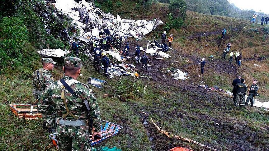 Kolombiya'da düşen uçağın telsiz kayıtları ortaya çıktı