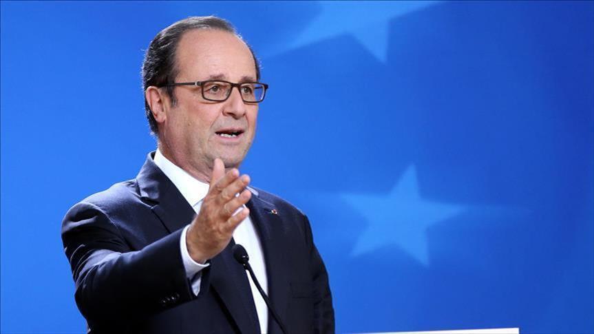 "أولاند" يعلن عدم ترشحه للانتخابات الرئاسة الفرنسية المزمعة عام 2017