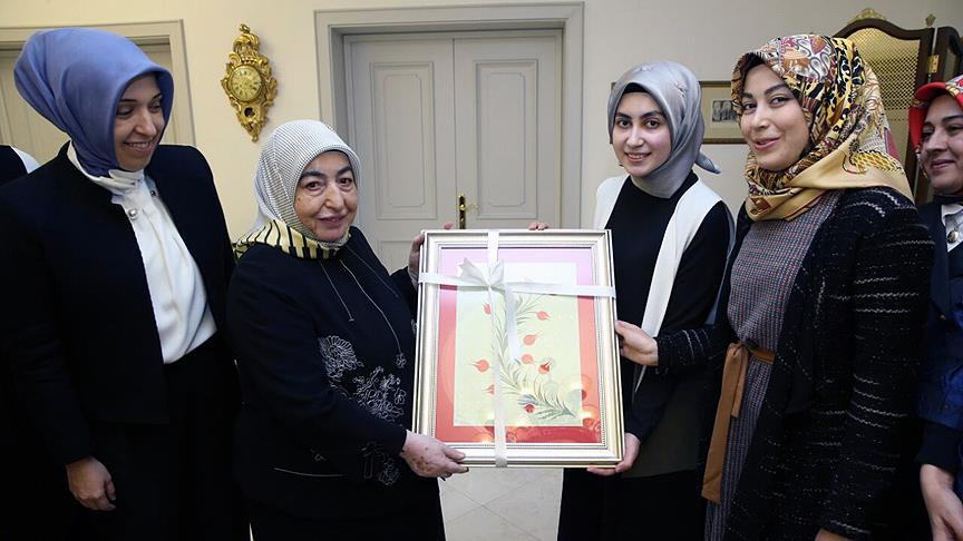 TÜRGEV'den Semiha Yıldırım'a ziyaret