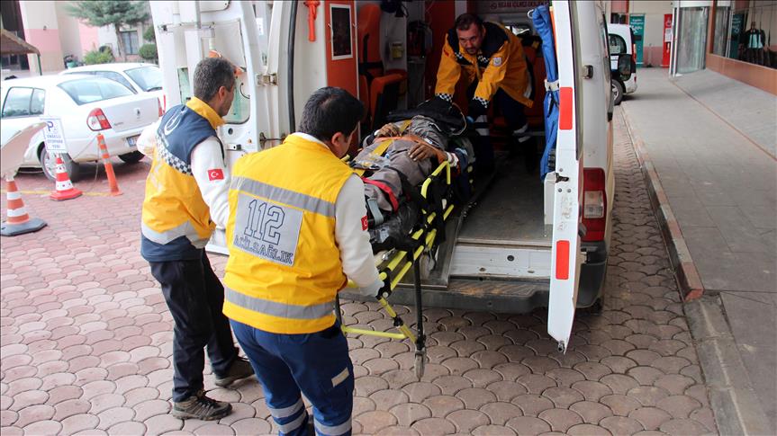 انتقال 3 مجروح ارتش آزاد سوریه به بیمارستان کیلیس ترکیه