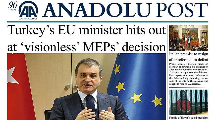 Get the latest news with Anadolu Post