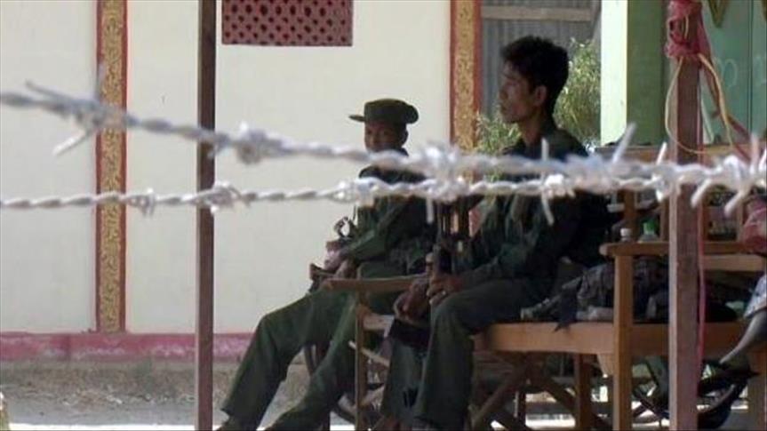 Bodies of 9 police found amid fighting in north Myanmar