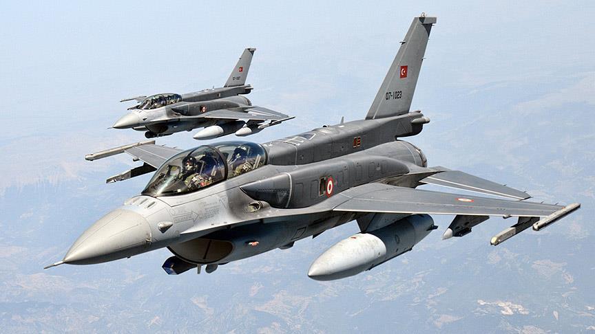 Turkish jets destroy 10 Daesh targets in northern Syria