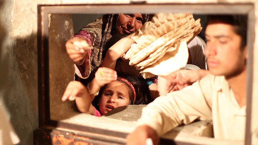 'Halep'te ekmek, aş kalmadı'