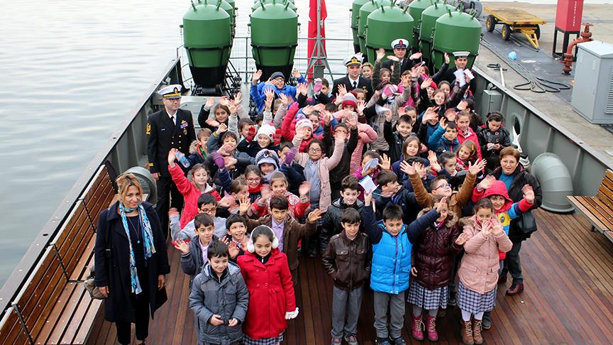 TCG Nusret Gemisi Donanma Komutanlığında