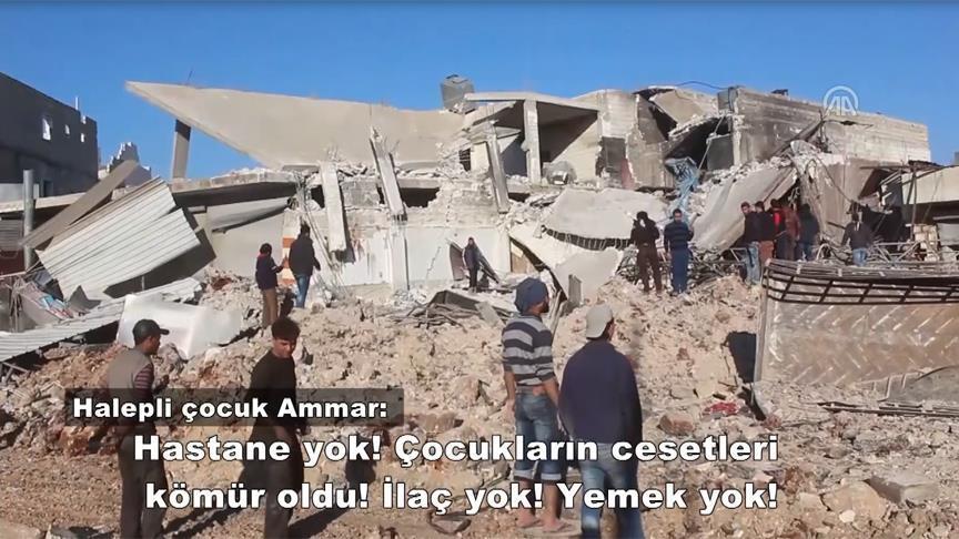 Жители Алеппо взывают о помощи 