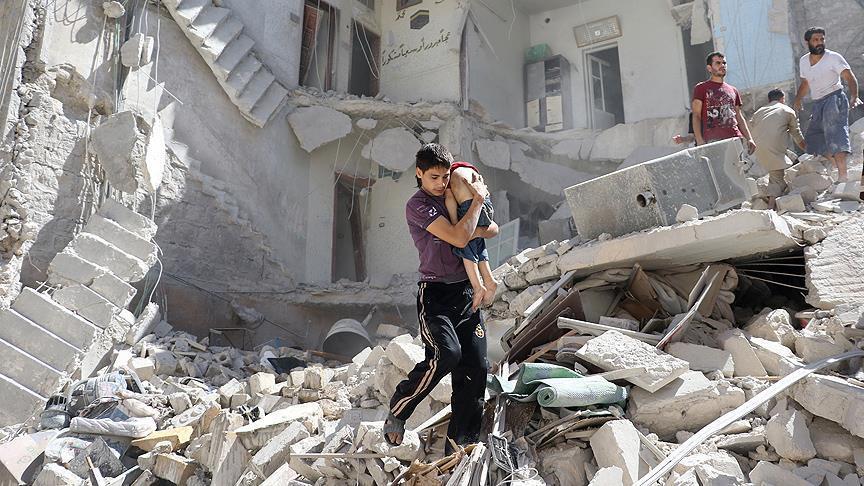 Over 100 children trapped in building in Aleppo: UN