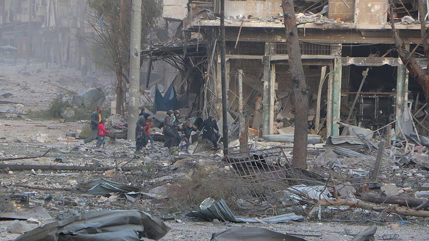 Halep'in doğusunda rejim güçlerinin ateşkes ihlali sürüyor