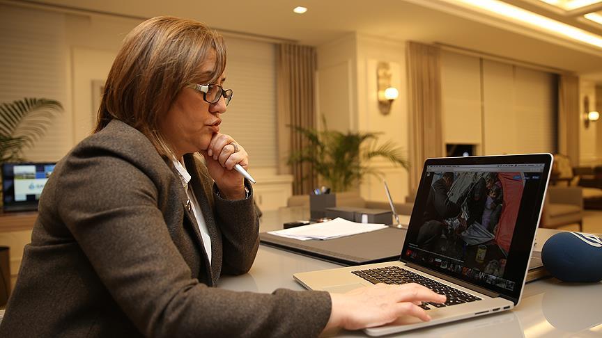 Fatma Şahin AA'nın 'Yılın Fotoğrafları' oylamasına katıldı