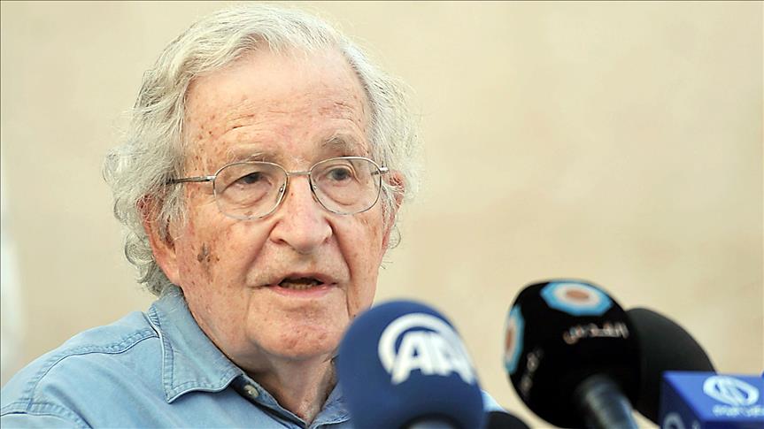 US academic Chomsky: 'isolationist' Trump unlikely