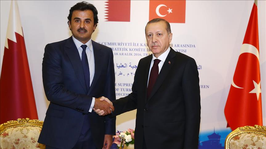 Эмир Катара прибыл в Турцию 