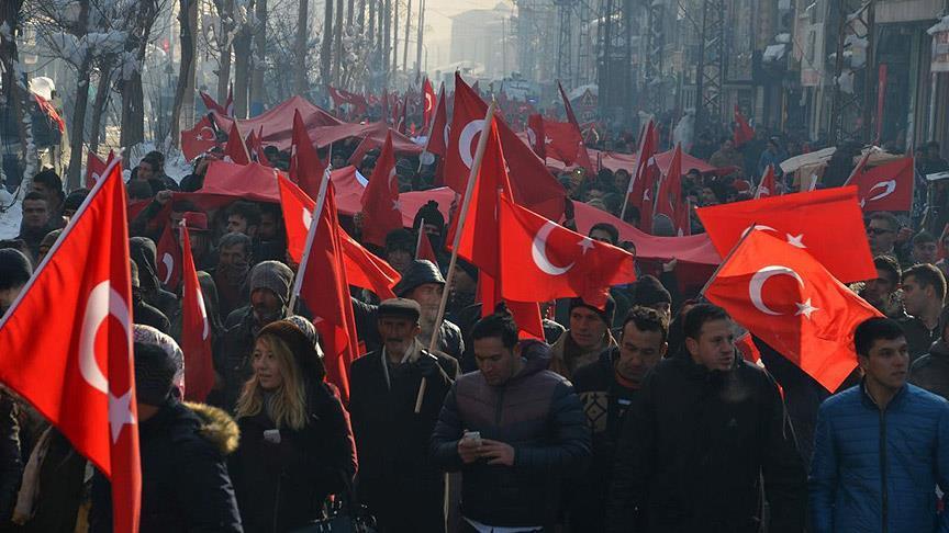 Turkey: Thousands nationwide protest PKK terrorism