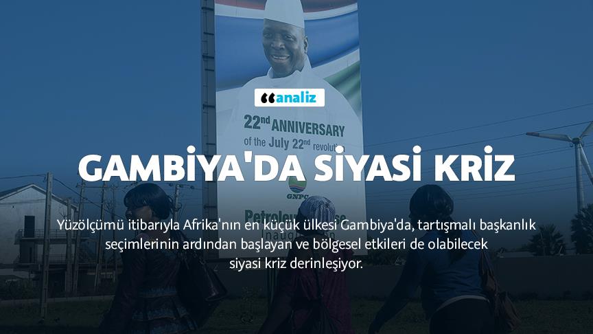 Gambiya'da siyasi kriz  
