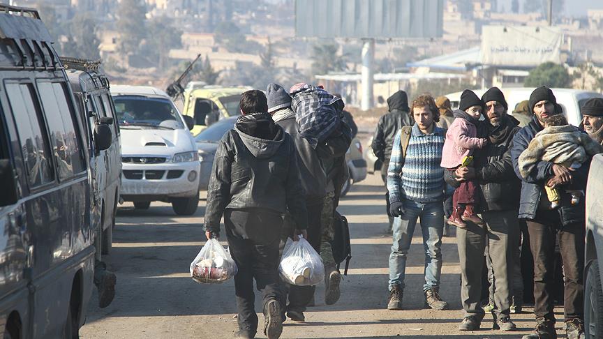 Halep'ten çıkarılanların sayısı 14 bini aştı