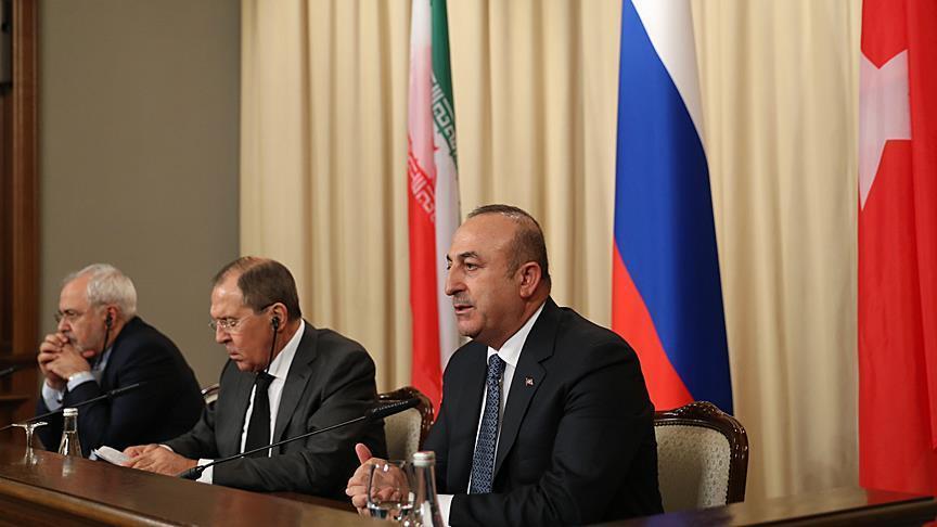 Turkey, Russia, Iran agree on joint Syria declaration