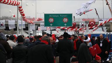 تونل اوراسیا٬ دو بخش آسیایی و اروپایی شهر استانبول را به یکدیگر متصل کرد