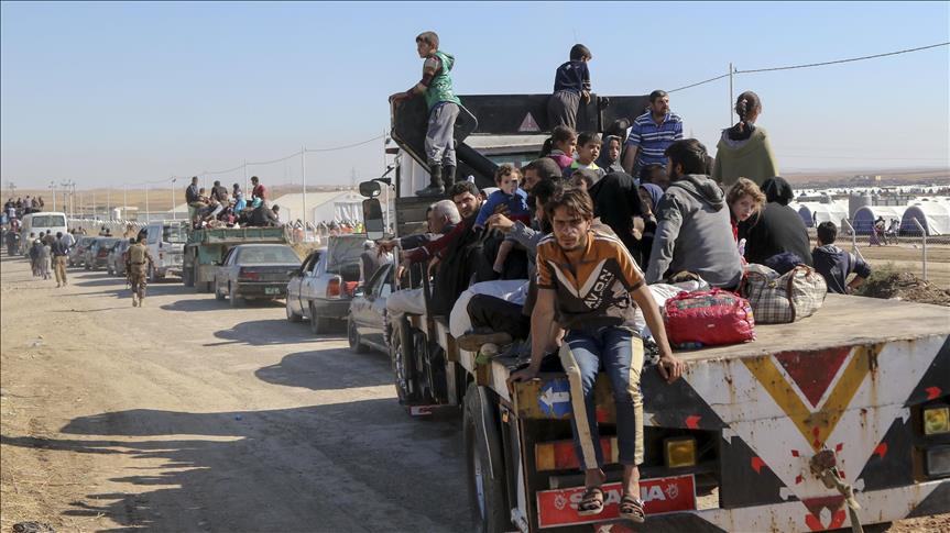 125,000 displaced by Mosul op to date: Iraqi official