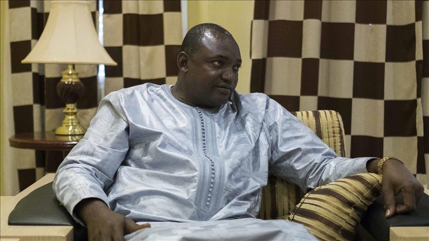 Gambia's president-elect vows he will be sworn in