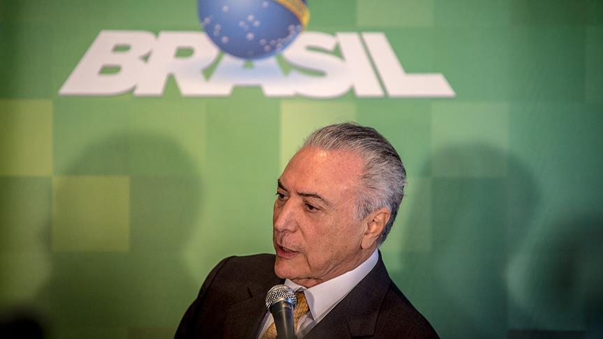 Brezilya Devlet Başkanı Temer istifa taleplerini reddetti