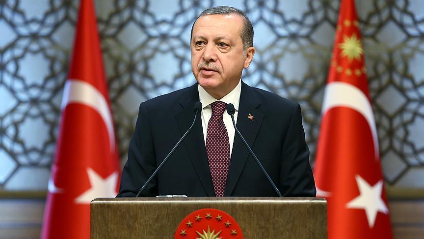 Эрдоган: Турция борется с силами, стоящими за террористами 