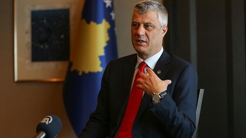 Kosovo leader seeks 'fair' relationship with Russia