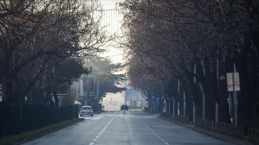 Ulice Podgorice puste prvog dana nove godine
