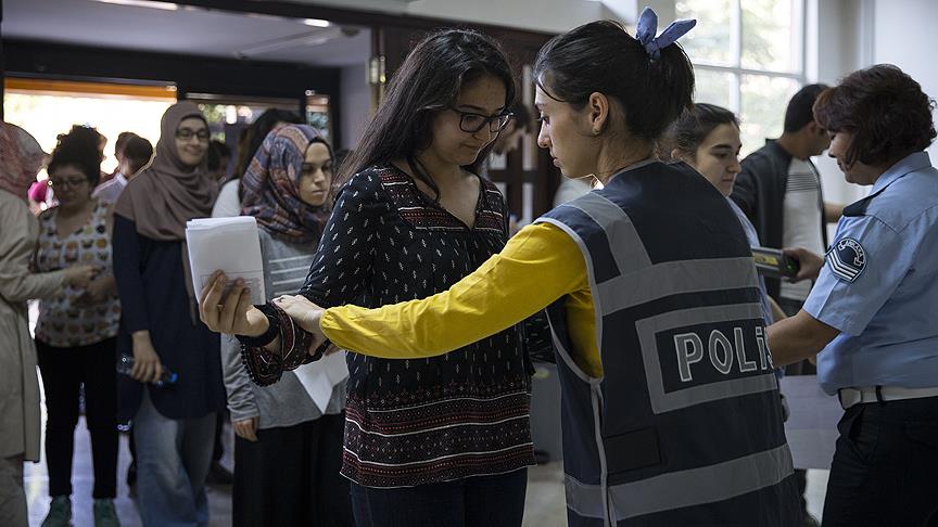 YGS ve LYS'de bina giriş saatlerine düzenleme