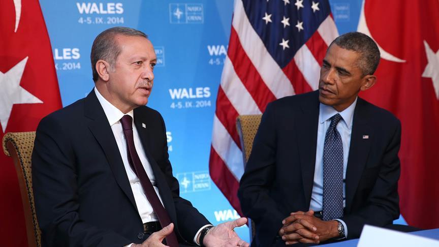 Erdogan, Obama discuss Syria, terror in telephone call