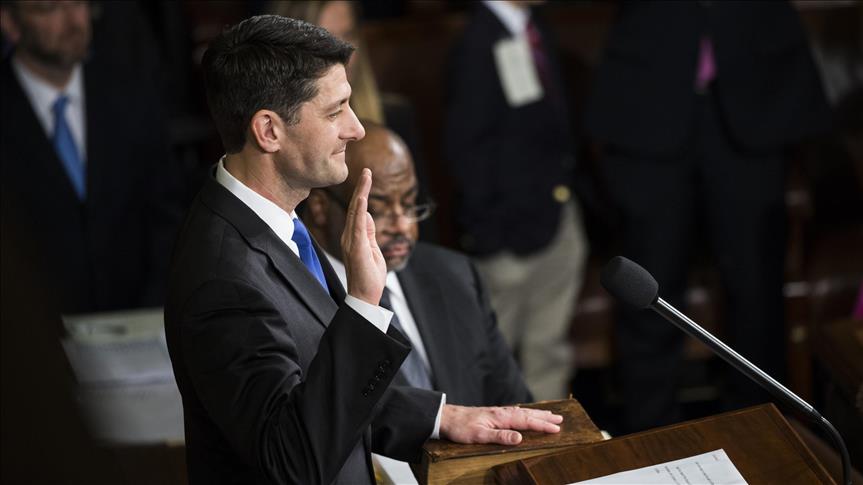 Paul Ryan re-elected US House Speaker 