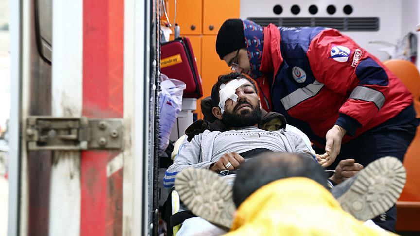 438 injured from Syria's Aleppo treated in Turkey