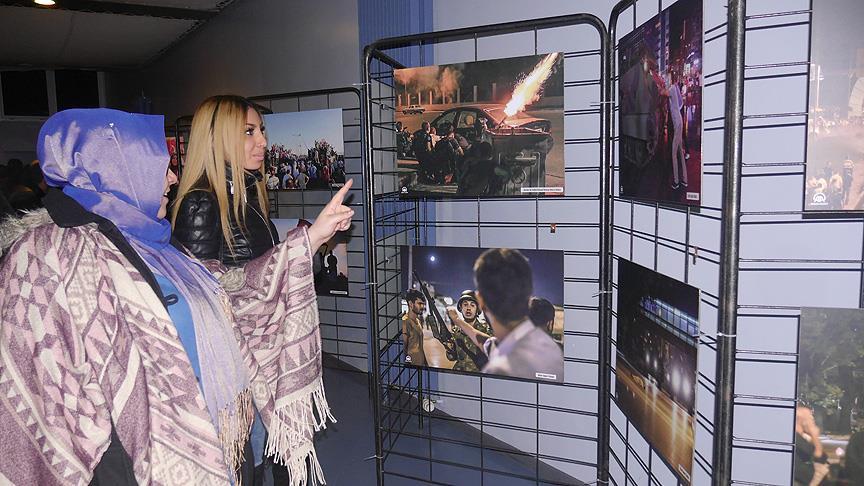 Fransa'da AA'nın 15 Temmuz fotoğrafları sergilendi