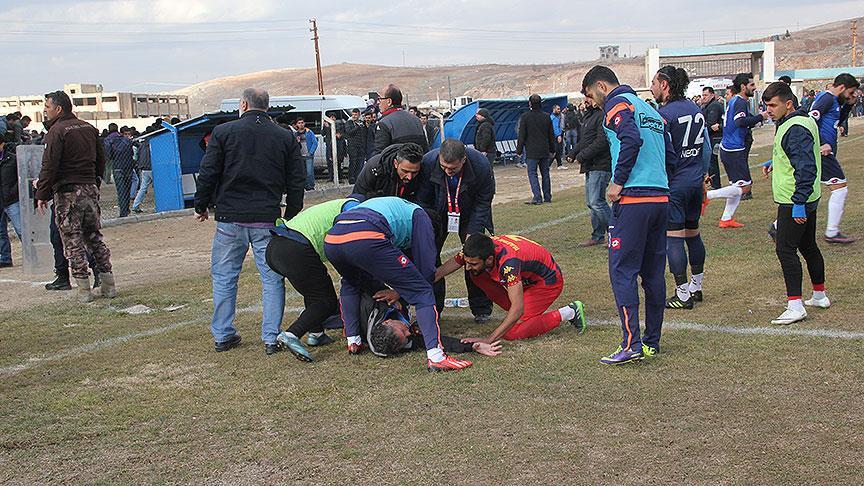 Amatör maçta kavga: 2 yaralı