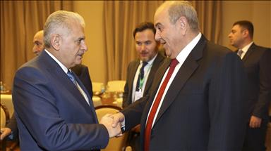 دیدار نخست‌وزیر ترکیه با معاون رئیس‌جمهور عراق
