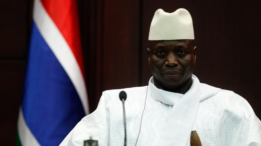 Gambian president pledges peaceful end to standoff