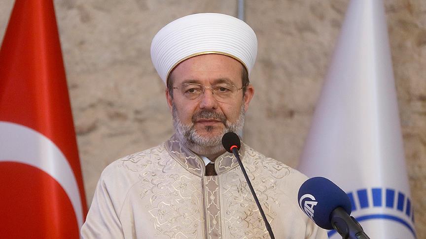 Diyanet İşleri Başkanı Görmez: Helali haram, haramı helal yapmak gibi bir hakkımız ve haddimiz yok