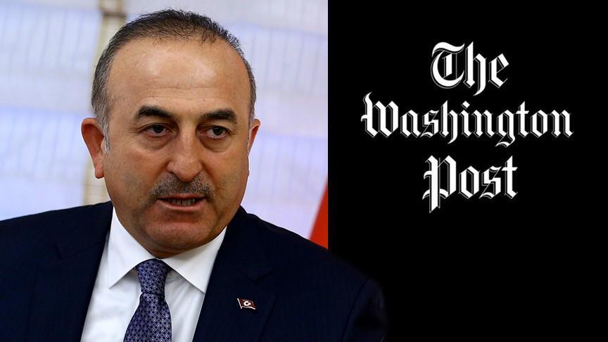 Turkish FM criticizes US for supporting YPG/PYD