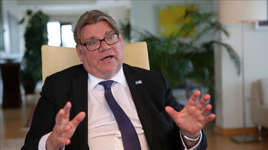 Finnish minister backs further Turkey-EU cooperation
