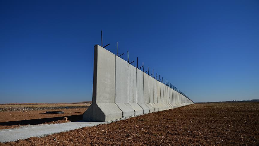 Sınır hattında 'güvenlik duvarı'
