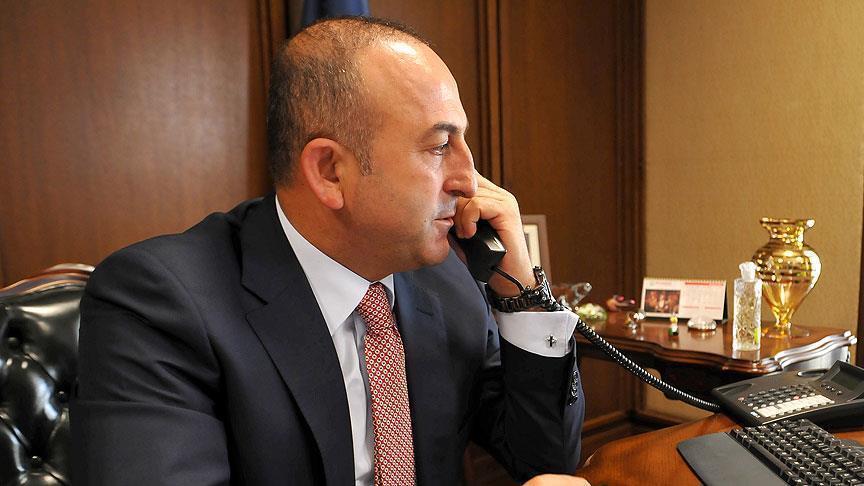 گفتگوی تلفنی وزرای امور خارجه ترکیه و امارات متحده عربی