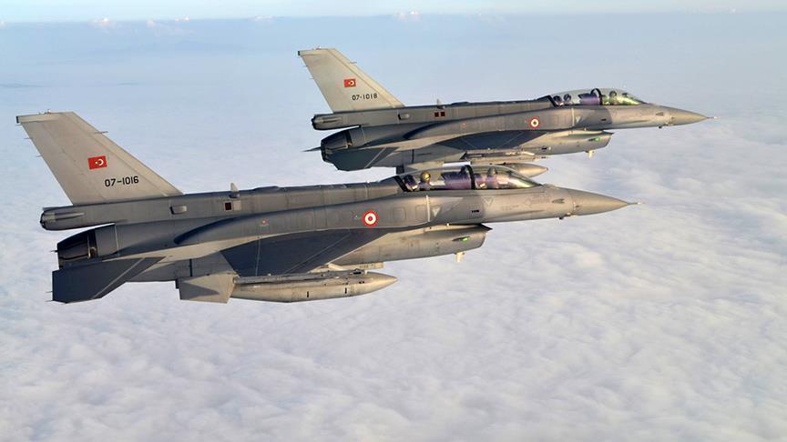 Turkish jets ‘neutralize’ 6 PKK terrorists in E.Turkey