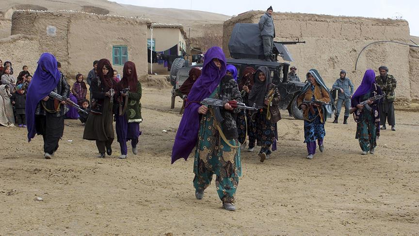 Женщины Афганистана борются с терроризмом 