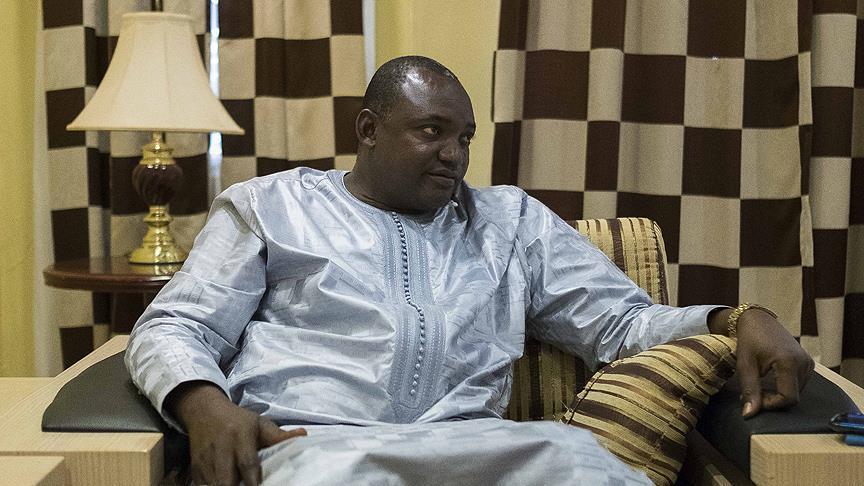 Gambia's president-elect to be sworn in on Gambian soil