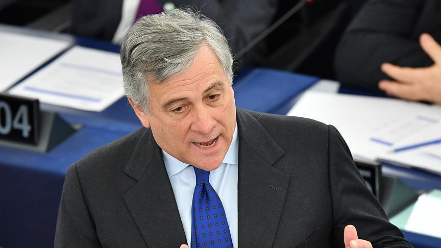 Antonio Tajani, élu président du Parlement européen