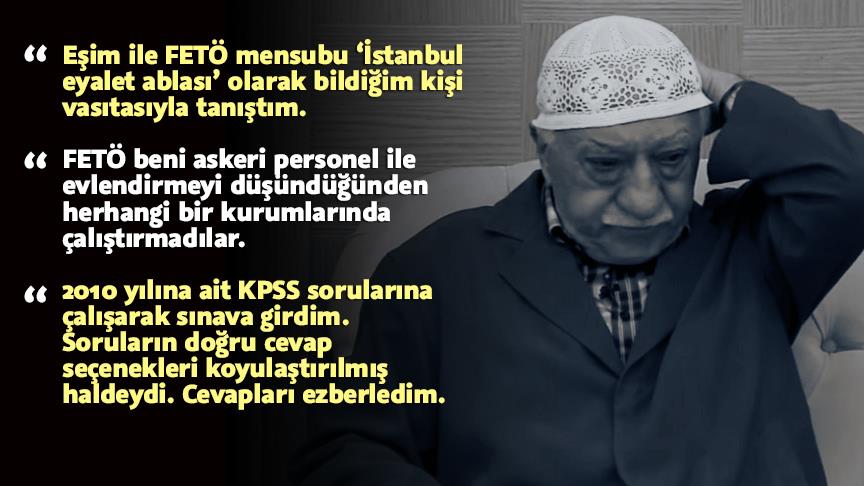 Boğaziçi mezunu kadından FETÖ itirafı