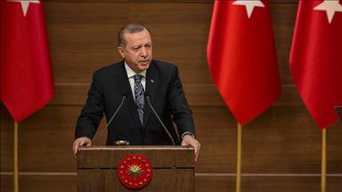 اردوغان: ترکیه از موضع دفاعى به هجومى روی آورده است