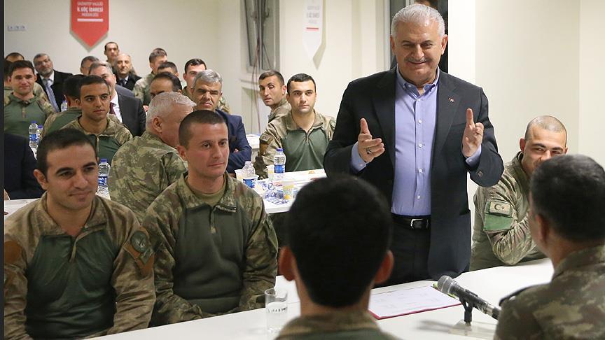 Başbakan Yıldırım'la aynı sofrayı paylaşan asker şehit oldu