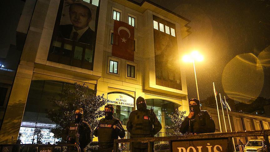Rocket attacks target police, AK Party HQs in Istanbul