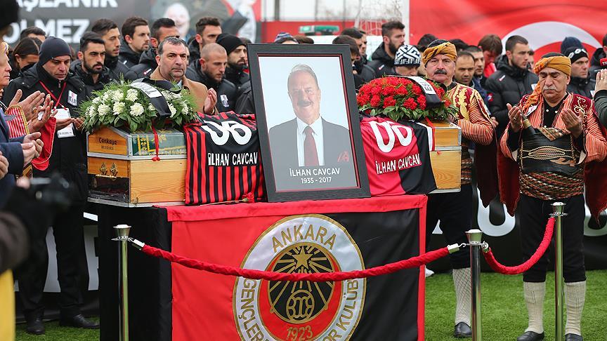 İlhan Cavcav için Gençlerbirliği tesislerinde tören