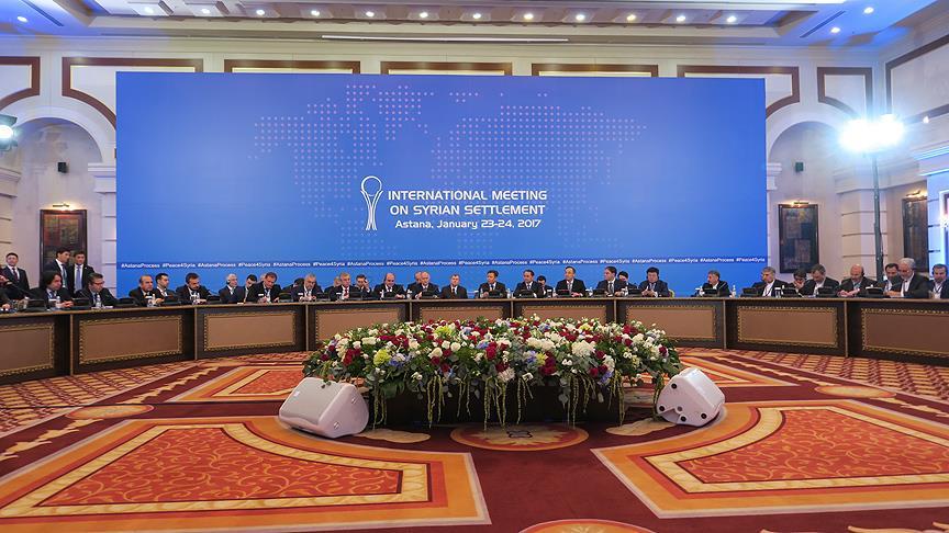 Astana'daki Suriye toplantısında dolaylı görüşmeler sürüyor